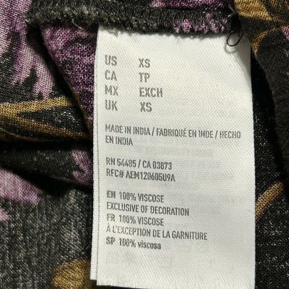 American Eagle Outfitters Baby Doll Style Slip On Tunic, Oversized Fit Size XS - Picture 8 of 9